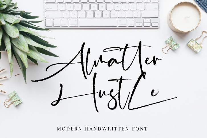 Almatter Hustle Font Download