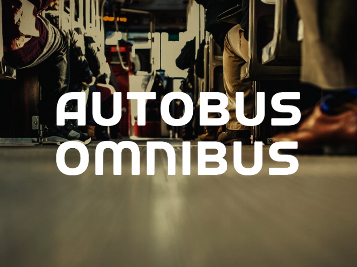 A Autobus Omnibus Font Download