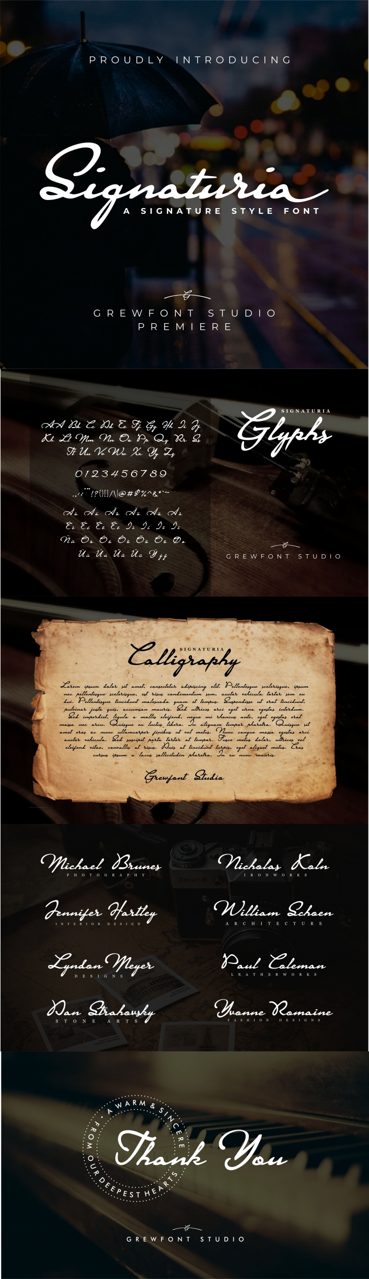 Signaturia Font Download