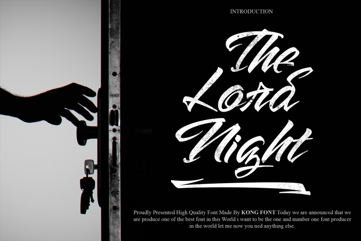 The Lord Nigh Font Download