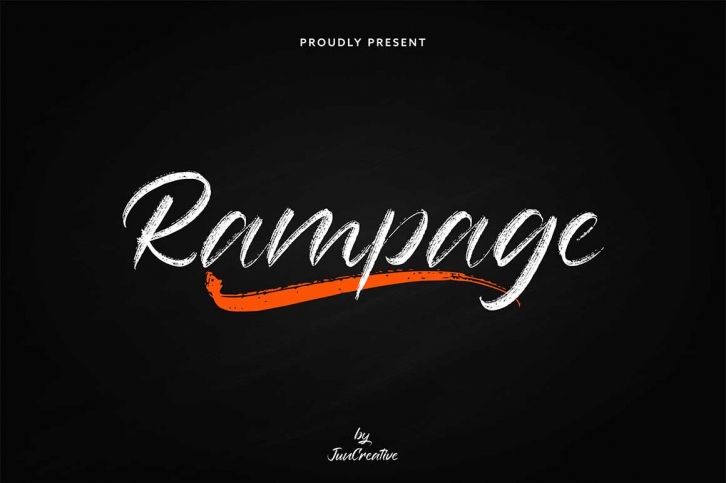 Rampage - for Font Download