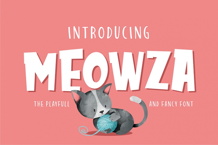 Meowza Font Download