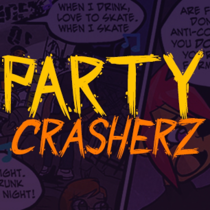 Party Crasherz PG Font Download