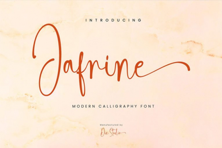 Jafrine FREE Font Download