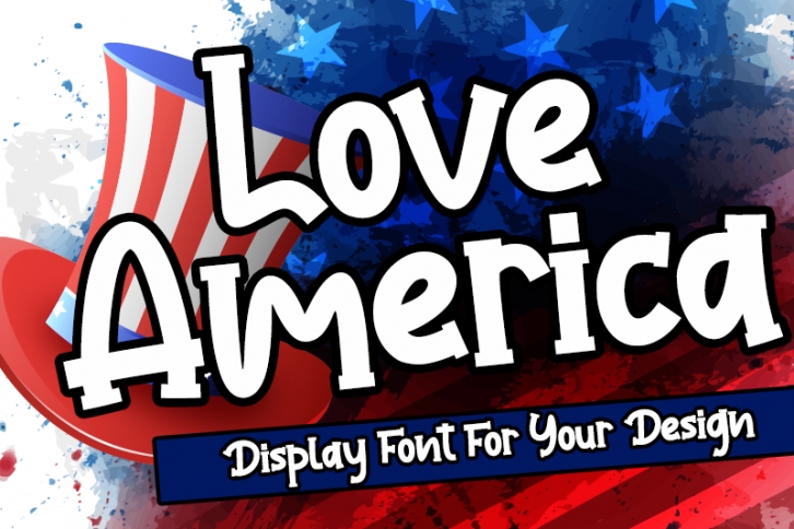 Love America Font Download