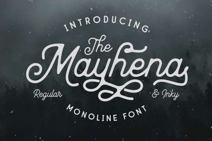 Mayhena Inky Font Download