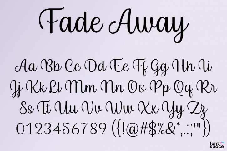 BB Fade Away Font Download
