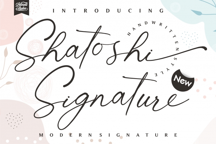 Shatoshi Signature Font Download