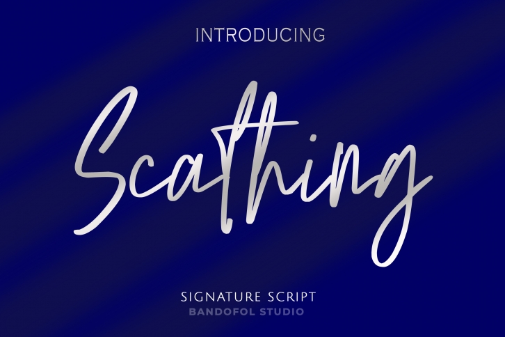 Scathing Font Download
