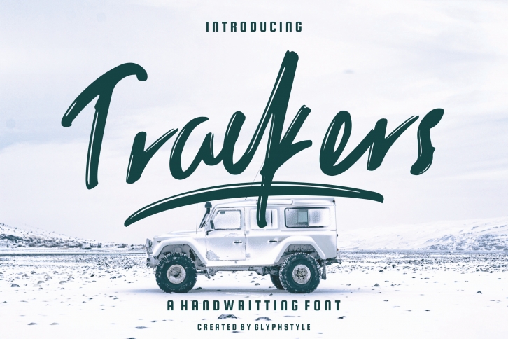 Trackers Font Download