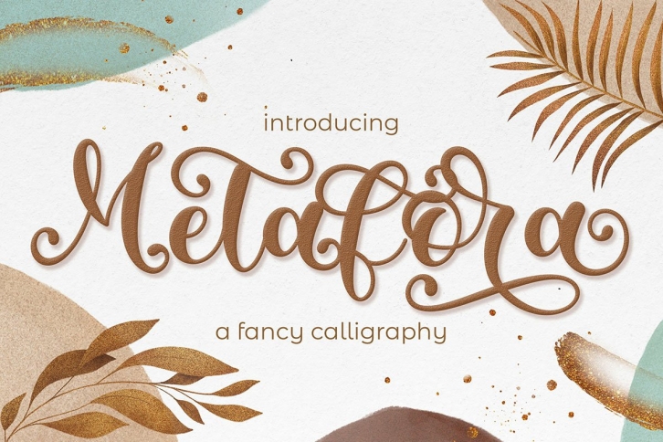 Metafora | Fancy Calligraphy Font Download