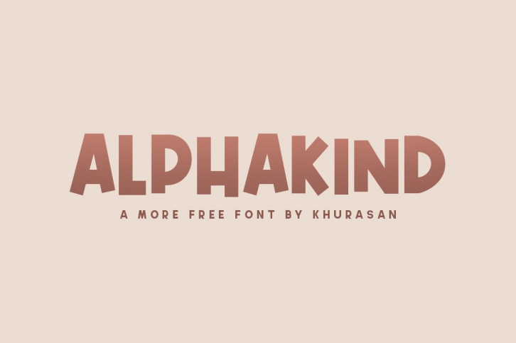 Alphakind Font Download