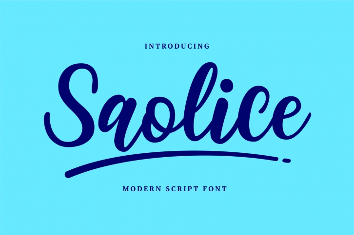Saolice Font Download