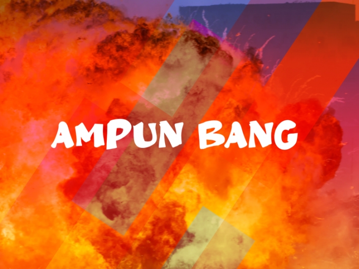 A Ampun Bang Font Download