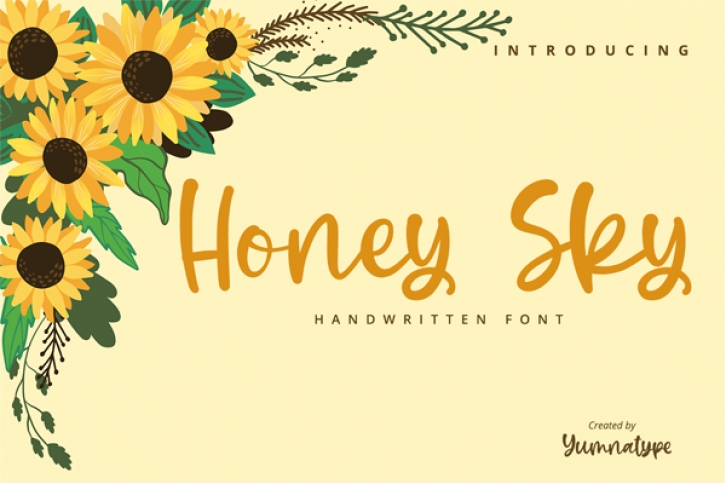 Honey Sky Font Download