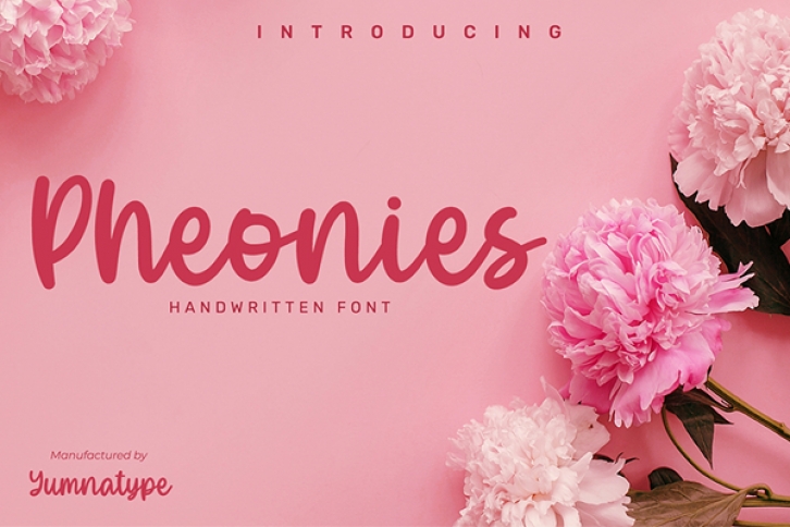 Pheonies Font Download