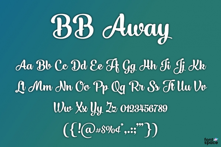 BB Away Font Download