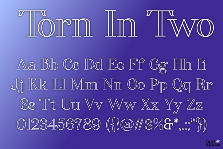 BB Torn In Tw Font Download