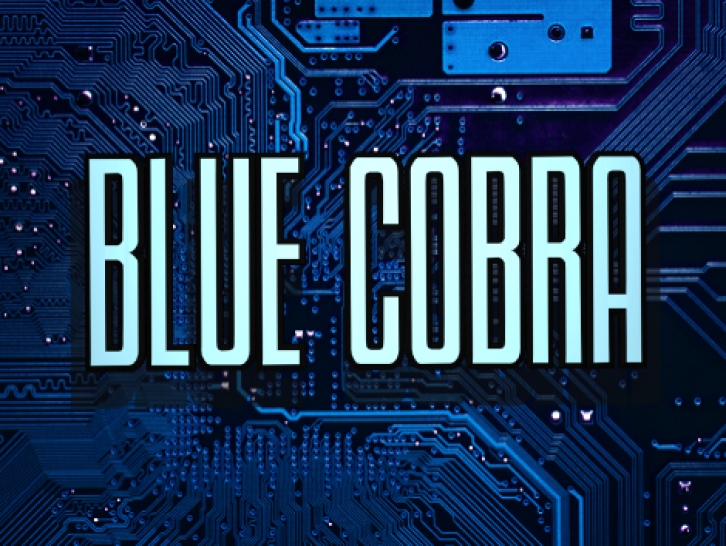 Blue Cobra Font Download