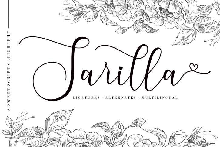 Sarilla Scrip Font Download