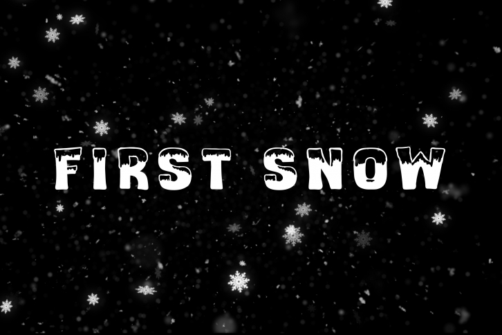 First snow Font Download