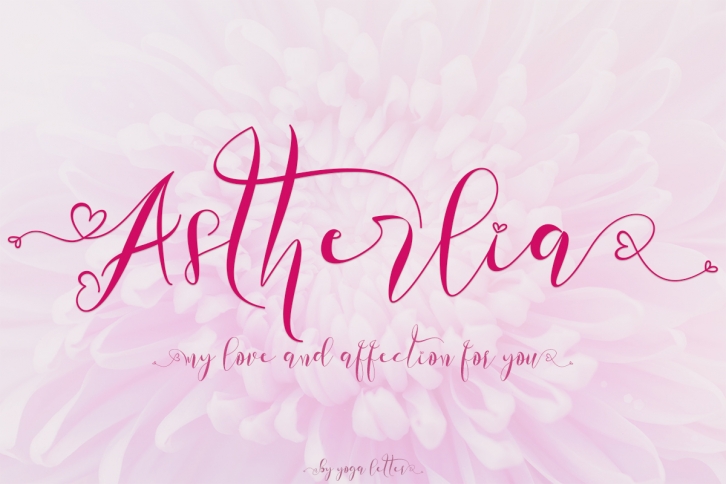 Astherlia Font Download