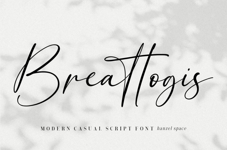 Breattogis Font Download