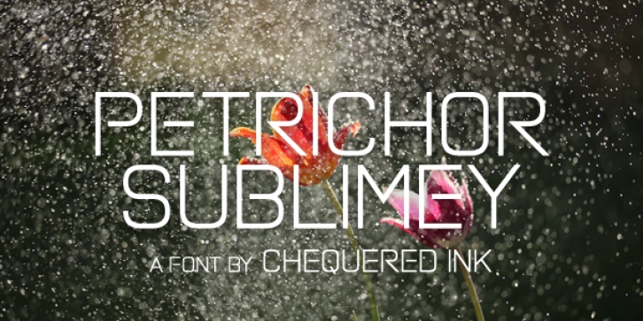 Petrichor Sublimey Font Download