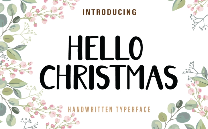 Hello Christmas Font Download