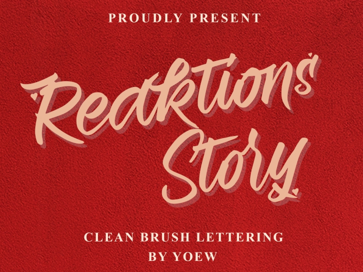 Reaktions Story Font Download