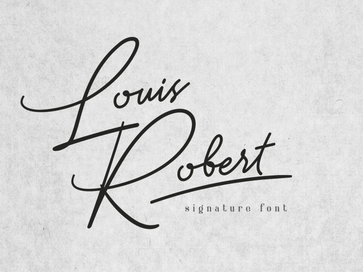 Louis Rober Font Download