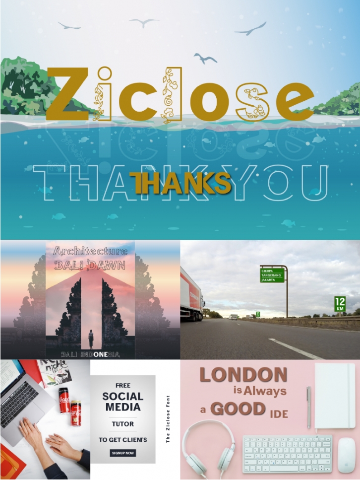 Ziclose Font Download