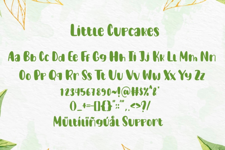 Little Cupcakes Font Download