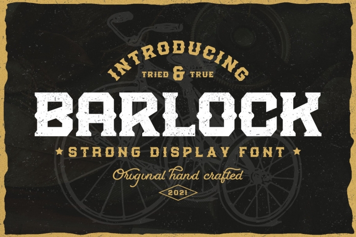 Barlock Font Download