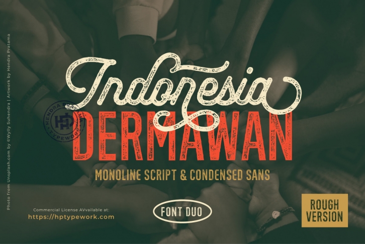 Indonesia Script Rough Font Download