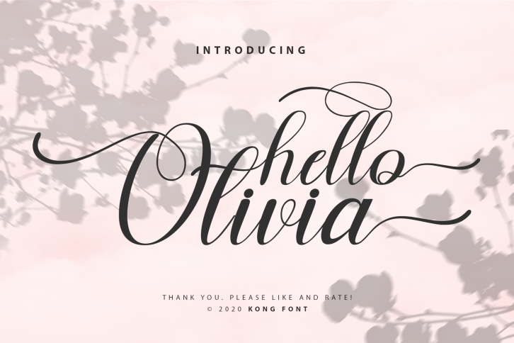 Hello Olivia Font Download