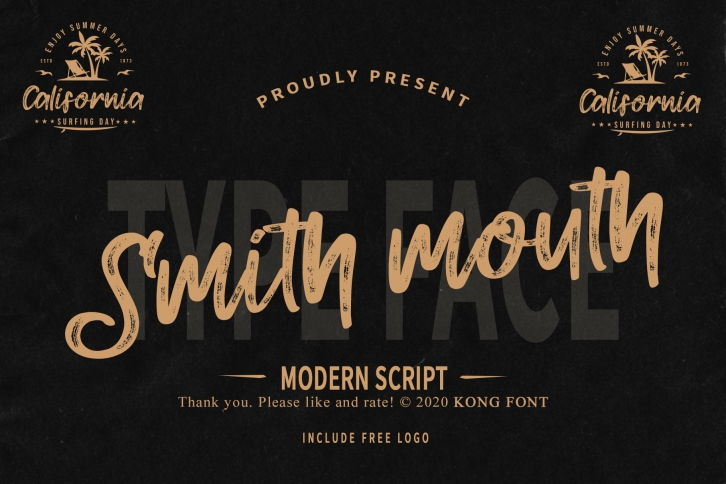 Smith mouth Font Download