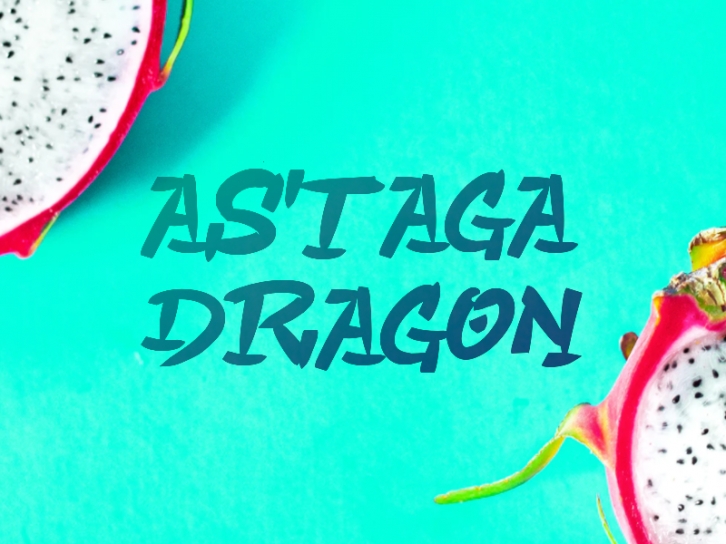 A Astaga Drag Font Download