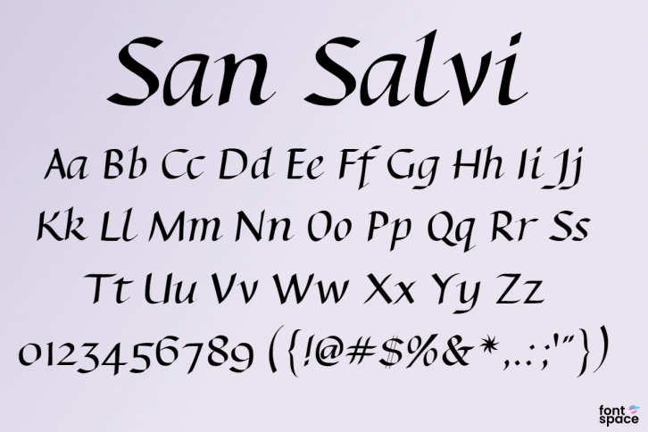 San Salvi Font Download