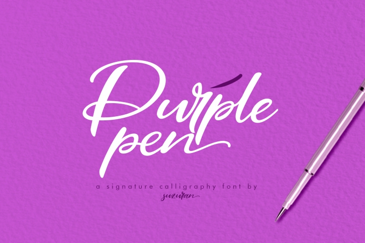 Purple Pe Font Download