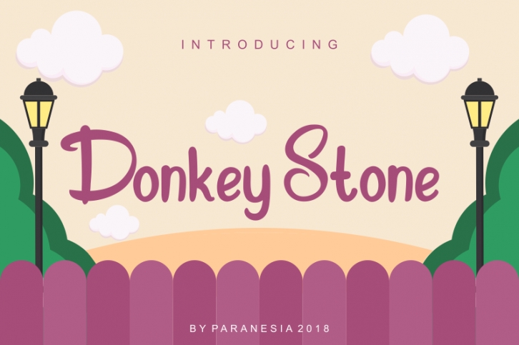 Donkey Stone Font Download