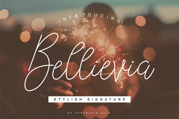 Bellievia Font Download