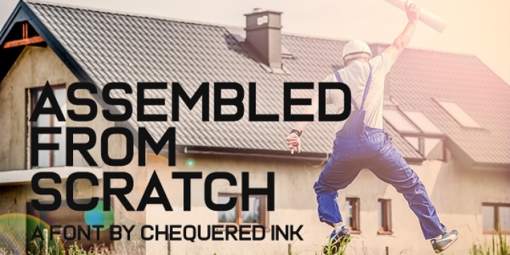 Assembled From Scratch Font Download
