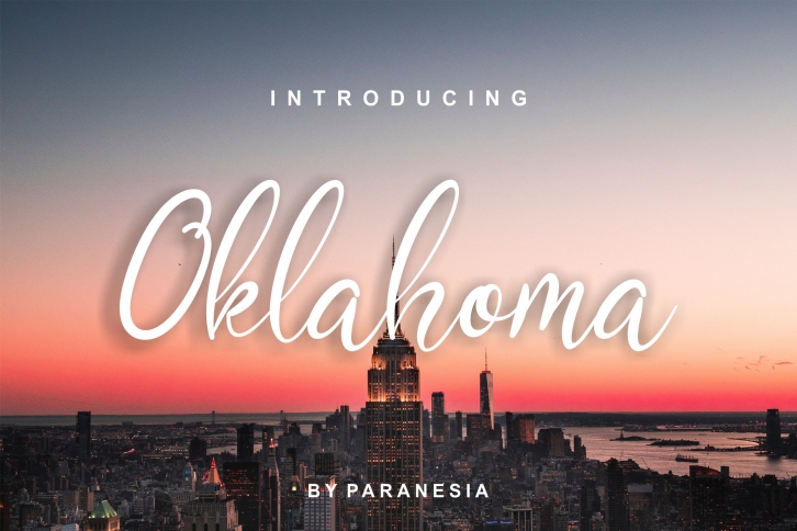 Oklahoma Scrip Font Download