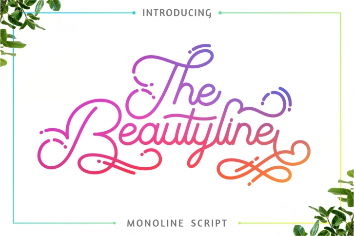 The Beautyline Font Download