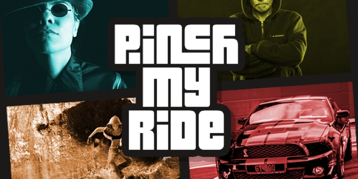 Pinch My Ride Font Download