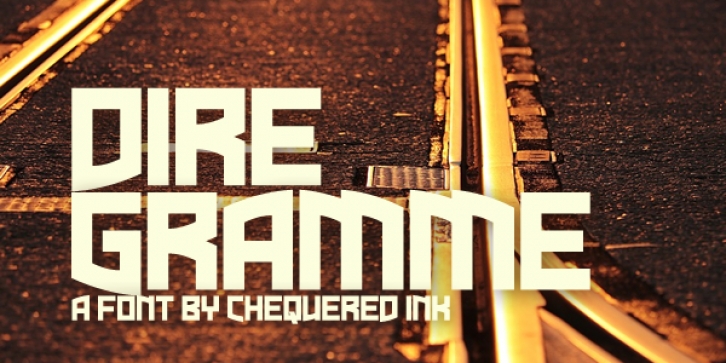 Dire Gramme Font Download