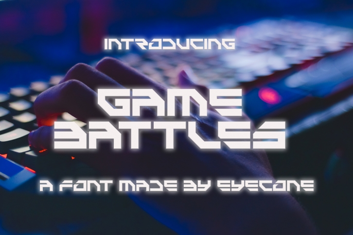Game Battles Font Download