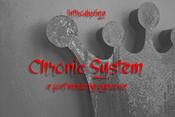 Chronic System Font Download