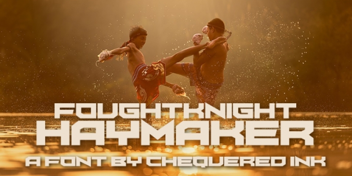 FoughtKnight Haymaker Font Download
